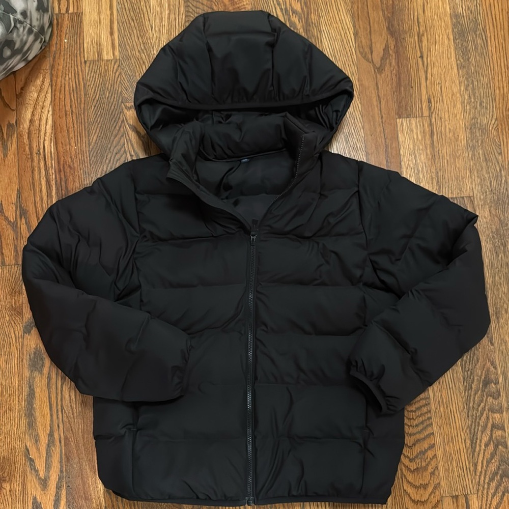 Boys Uniqlo Puffer Jacket 11/12 Black